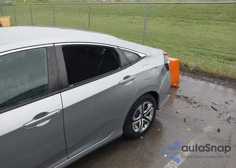 2017 Honda Civic Lx из США, поврежденный, VIN 19XFC2F52HE068142